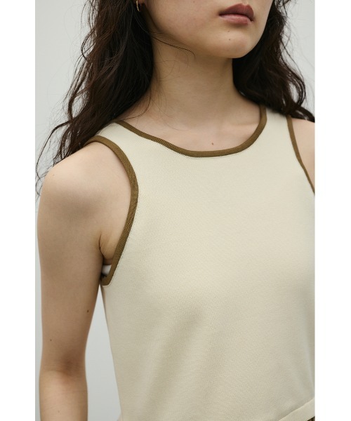 STYLEMIXER(スタイルミキサー)の「アメスリドッキングニットワンピース(ワンピース・レディース・グリーン/アイボリー/ブラック・SMALL/MEDIUM)」の9枚目の写真