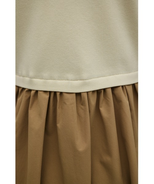 STYLEMIXER(スタイルミキサー)の「アメスリドッキングニットワンピース(ワンピース・レディース・グリーン/アイボリー/ブラック・SMALL/MEDIUM)」の15枚目の写真