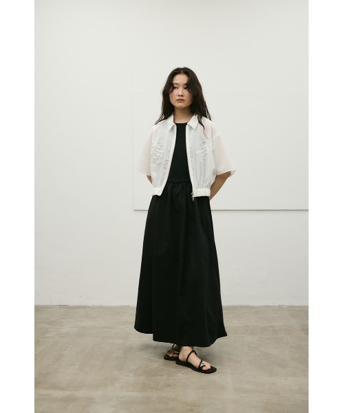 STYLEMIXER(スタイルミキサー)の「アメスリドッキングニットワンピース(ワンピース・レディース・グリーン/アイボリー/ブラック・SMALL/MEDIUM)」の17枚目の写真