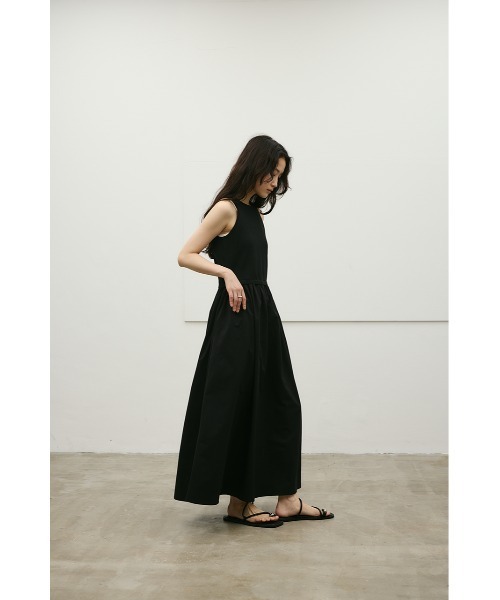 STYLEMIXER(スタイルミキサー)の「アメスリドッキングニットワンピース(ワンピース・レディース・グリーン/アイボリー/ブラック・SMALL/MEDIUM)」の18枚目の写真