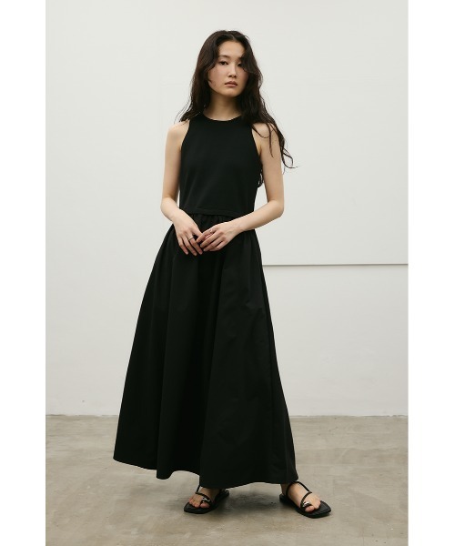 STYLEMIXER(スタイルミキサー)の「アメスリドッキングニットワンピース(ワンピース・レディース・グリーン/アイボリー/ブラック・SMALL/MEDIUM)」の19枚目の写真