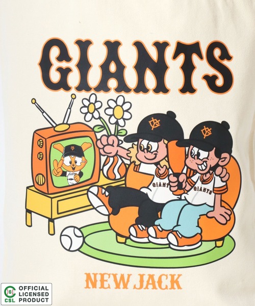 NEW JACK（ニュージャック）の「NEW JACK（ニュージャック）セ・リーグ球団プリント キャンバストートバッグ/プロ野球 イラスト ユニセックス（トートバッグ・メンズ・ホワイト系6/ホワイト系4/ホワイト系2/ホワイト系1/ホワイト系5/ホワイト系3・FREE）」の21枚目の写真