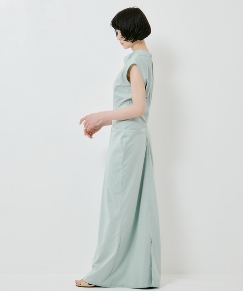 IHNN(イン)の「【IHNN/イン】《STUDIOUS別注》WHIFFLING DRESS/ウィフリングドレス(ドレス・レディース・ミント/オレンジ・38/36)」の13枚目の写真