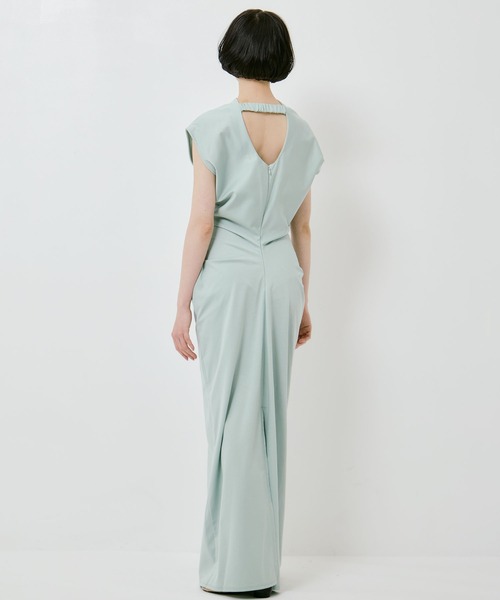 IHNN(イン)の「【IHNN/イン】《STUDIOUS別注》WHIFFLING DRESS/ウィフリングドレス(ドレス・レディース・ミント/オレンジ・38/36)」の14枚目の写真