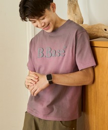 BROKEN BASE（ブロークンベース）の「B.Base Spray Foam Logo Tee / B.Base スプレーフォームロゴTee（Tシャツ/カットソー）」