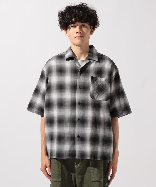 niko and...(ニコアンド)の「ドライタッチオンブレーシャツ(シャツ/ブラウス・メンズ・ブルー/ブラック/グリーン・MEDIUM/LARGE)」の22枚目の写真