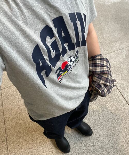 REBRENNER(リブレンナー)の「DTF 20番手 アゲイン 2002 スタンダード 半袖Tシャツ グレー(Tシャツ/カットソー・レディース・その他・LARGE/2XL/MEDIUM/X-LARGE/SMALL/4XL/3XL)」の15枚目の写真
