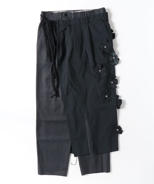 DISCOVERED(ディスカバード)の「【DISCOVERED】Flower Rap Pants(その他パンツ・メンズ・ダークグレー・FREE)」の1枚目の写真