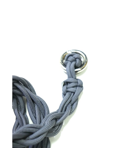 NULABEL(ニューレーベル)の「ROPE CARABINER(ウォレットチェーン・メンズ・グレー・FREE)」の2枚目の写真