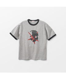 TAKEASY（テイクイージー）の「クロップリンガーTシャツ - 2カラー（Tシャツ/カットソー）」