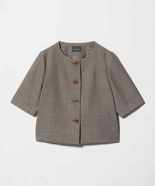 Steven Alan(スティーブンアラン)の「<Steven Alan>ショートスリーブ ジャケット(シャツ/ブラウス・レディース・モカ/ブラック・S/M)」の15枚目の写真