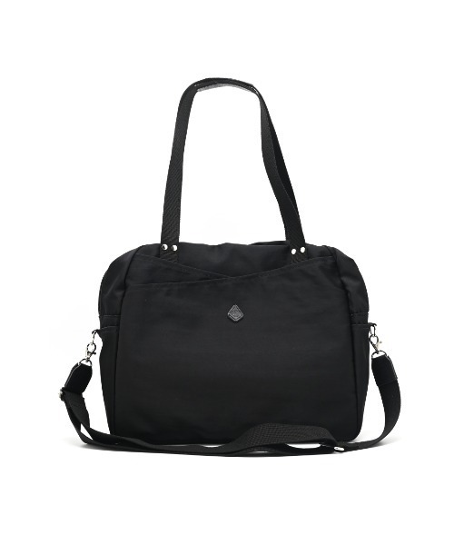 CLEDRAN(クレドラン)の「【A4収納可能 2WAY】CL4003 CHEVA TRAVEL BOSTON(ボストンバッグ・レディース・ブラック/マスタード/ライトグレー・FREE)」の1枚目の写真