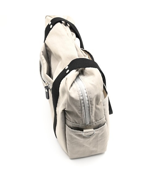 CLEDRAN(クレドラン)の「【A4収納可能 2WAY】CL4003 CHEVA TRAVEL BOSTON(ボストンバッグ・レディース・ブラック/マスタード/ライトグレー・FREE)」の4枚目の写真