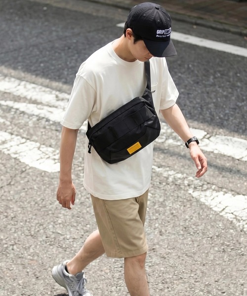 BRIEFING(ブリーフィング)の「【BRW261L34】<BRIEFING×GRIP SWANY> GRIP SWANY×BR CROSSBODY BAG(ボディバッグ/ウエストポーチ・メンズ・ブラック・FREE)」の1枚目の写真