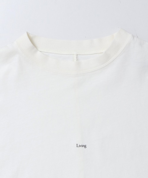 hunch(ハンチ)の「ワイドショート ロゴTシャツ(Tシャツ/カットソー・レディース・アッシュブラウン/チャコール/ピンクベージュ/オフホワイト・FREE)」の11枚目の写真