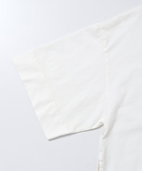 hunch(ハンチ)の「ワイドショート ロゴTシャツ(Tシャツ/カットソー・レディース・アッシュブラウン/チャコール/ピンクベージュ/オフホワイト・FREE)」の13枚目の写真