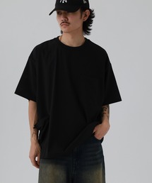 MANYMENMANYMINDS / AIRLEAKFABRIC/クルーネックTシャツ 半袖