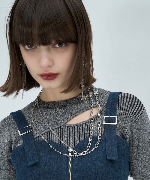 HARE(ハレ)の「マルチWAYロングネックレス(HARE)(ネックレス・レディース・シルバー・FREE)」の16枚目の写真