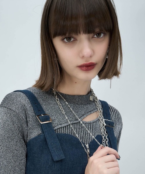 HARE(ハレ)の「マルチWAYロングネックレス(HARE)(ネックレス・レディース・シルバー・FREE)」の10枚目の写真