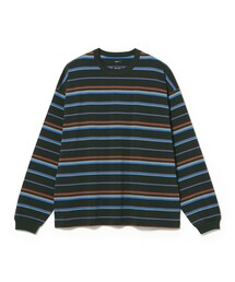 BEAMS | ルーズ ボーダー ロングスリーブ Tシャツ(Tシャツ/カットソー)