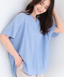 SHOO・LA・RUE | 【洗濯機可/体型カバー】とろみタックスキッパーブラウス(シャツ/ブラウス)