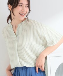 SHOO・LA・RUE | 【洗濯機可/体型カバー】とろみタックスキッパーブラウス(シャツ/ブラウス)
