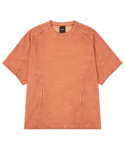 HUF(ハフ)の「WASHED PANELED CREW(Tシャツ/カットソー・メンズ・ライトブルー/チャコールグレー/ブラウン系その他・XL/L/M/S)」の10枚目の写真