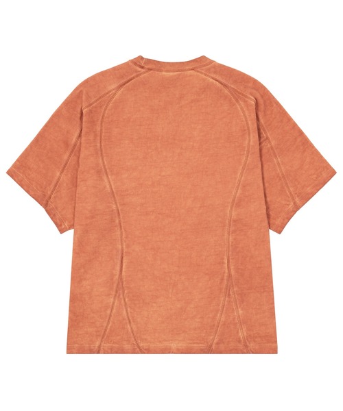 HUF(ハフ)の「WASHED PANELED CREW(Tシャツ/カットソー・メンズ・ライトブルー/チャコールグレー/ブラウン系その他・XL/L/M/S)」の11枚目の写真