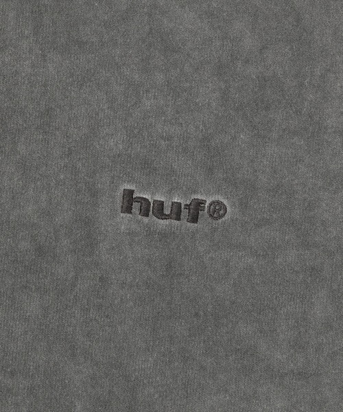 HUF(ハフ)の「WASHED PANELED CREW(Tシャツ/カットソー・メンズ・ライトブルー/チャコールグレー/ブラウン系その他・XL/L/M/S)」の19枚目の写真