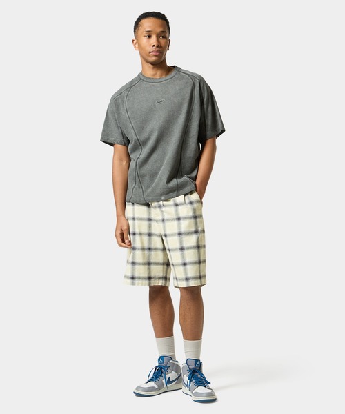 HUF(ハフ)の「WASHED PANELED CREW(Tシャツ/カットソー・メンズ・ライトブルー/チャコールグレー/ブラウン系その他・XL/L/M/S)」の14枚目の写真