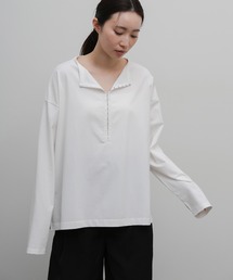 【Et】Oversized Front Hook Long Tee
