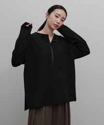 【Et】Oversized Front Hook Long Tee