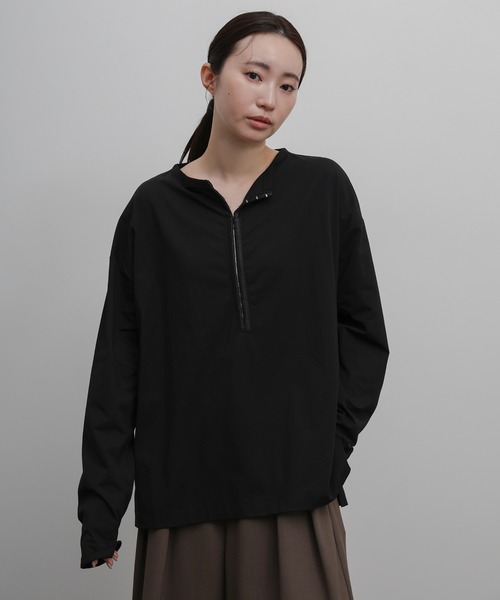 select MOCA Et(セレクトモカエト)の「【Et】Oversized Front Hook Long Tee(Tシャツ/カットソー・レディース・ホワイト/ブラック・FREE)」の19枚目の写真
