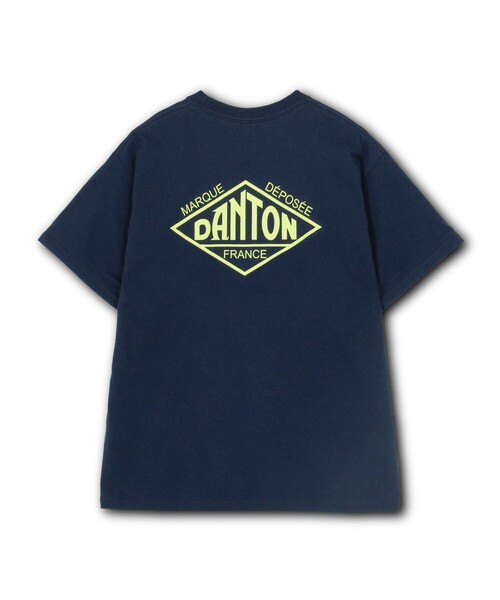 DANTON(ダントン)の「Store-Exclusive Short-Sleeve Logo T-shirt(Tシャツ/カットソー・レディース・グレー/オフホワイト/ピンク/パープル/ブルー系その他/チャコール・L/XL/S/XXL/M)」の7枚目の写真