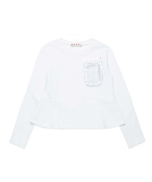 MARNI（マルニ）Kids & Junior クロップドポケットスウェットプルオーバー