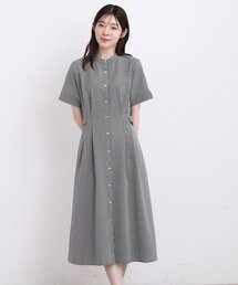 grove | 【低身長さんも選べる着丈/UV・シワになりにくいetc】涼やかさも、きちんとも叶うワンピース(ワンピース)
