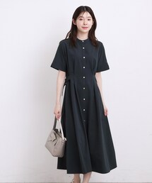 grove | 【低身長さんも選べる着丈/UV・シワになりにくいetc】涼やかさも、きちんとも叶うワンピース(ワンピース)