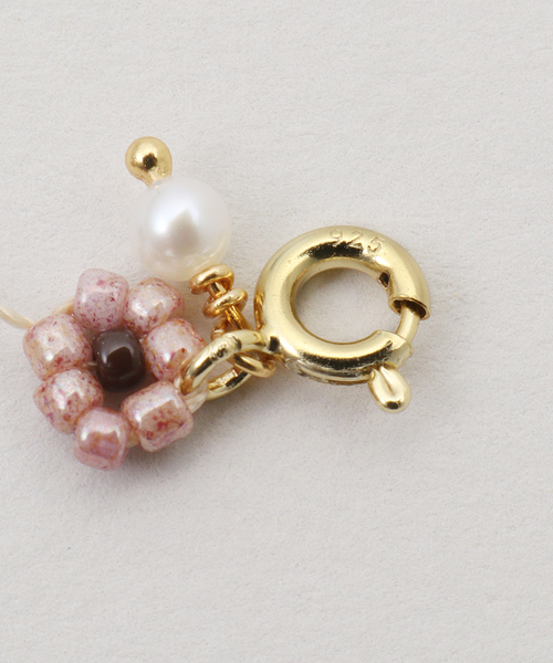 SLOBE IENA（スローブイエナ）の「LABRO/ラブロ BRACELET（ブレスレット・レディース・ピンク/ブラック/シルバー/ホワイト/イエロー・FREE）」の9枚目の写真