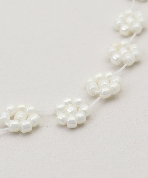 SLOBE IENA（スローブイエナ）の「LABRO/ラブロ BRACELET（ブレスレット・レディース・ピンク/ブラック/シルバー/ホワイト/イエロー・FREE）」の12枚目の写真