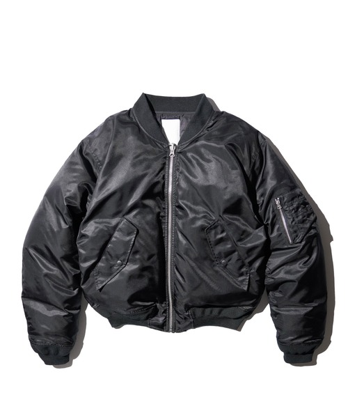 made in standard (メイドインスタンダード)の「MADE IN STANDARD / メイドインスタンダード DOWN LINING MA-1 ダウンMA-1(MA-1・メンズ・その他1/ブラック・MEDIUM/LARGE)」の11枚目の写真
