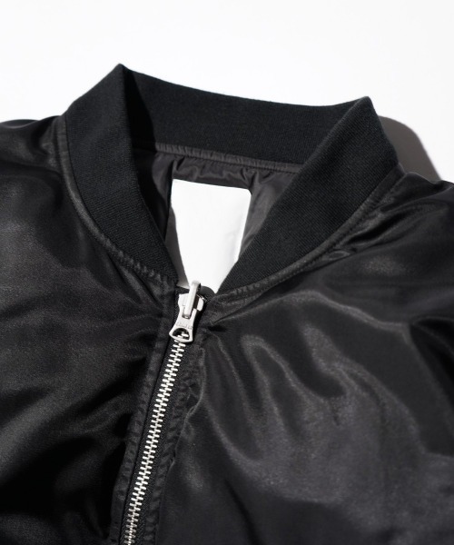 made in standard (メイドインスタンダード)の「MADE IN STANDARD / メイドインスタンダード DOWN LINING MA-1 ダウンMA-1(MA-1・メンズ・その他1/ブラック・MEDIUM/LARGE)」の13枚目の写真