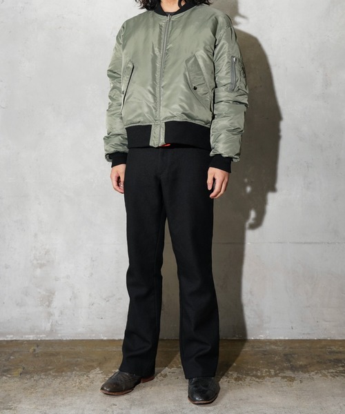 made in standard (メイドインスタンダード)の「MADE IN STANDARD / メイドインスタンダード DOWN LINING MA-1 ダウンMA-1(MA-1・メンズ・その他1/ブラック・MEDIUM/LARGE)」の10枚目の写真
