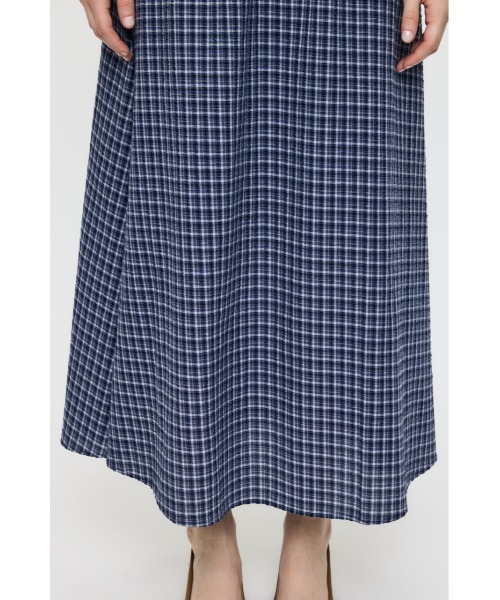 MOUSSY(マウジー)の「SLEEVELESS PLAID CHECK ドレス(ワンピース・レディース・ホワイト系その他/ブラック/ブルー系その他・1/2)」の7枚目の写真