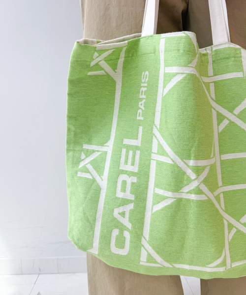 EDIT. FOR LULU（エディットフォールル）の「【CAREL/カレル】TOTE BAG（トートバッグ・レディース・グリーン・FREE）」の6枚目の写真