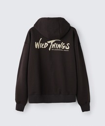 WILD THINGS | ウィルダネスギア スウェットジップパーカー|WILDERNESS GEAR SWEAT ZIP PARKA(パーカー)