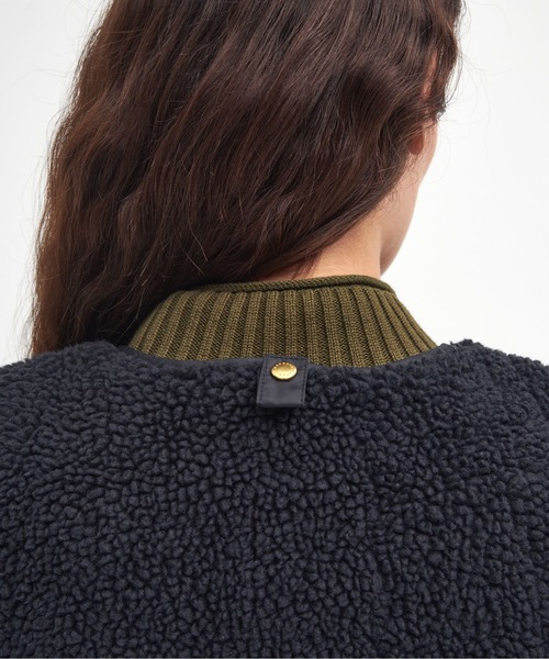 Barbour(バブアー)の「Barbour/バブアー Dulsie Liner ボアライナー ベスト LLI0016(ベスト・レディース・ブラック/ナチュラル・10)」の14枚目の写真
