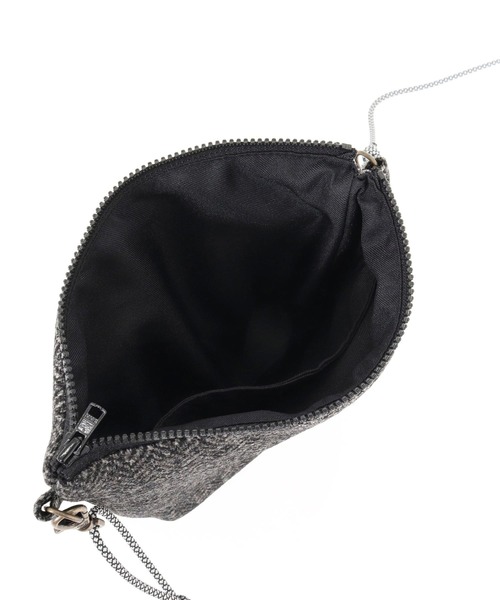 Magine(マージン)の「mko13754-Wool Herringbone Fabric Mini Bag ミニバッグ(MGN-263-034)(ショルダーバッグ・メンズ・チャコール・FREE)」の15枚目の写真
