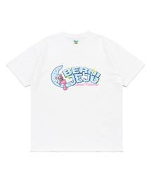 ジェジュクレセントムーンロゴ半袖Tシャツ（ホワイト）