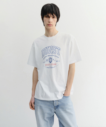 CUPID ARCH LOGO T-SHIRT_UNISEX_UDTS6B129_OFF WHITE