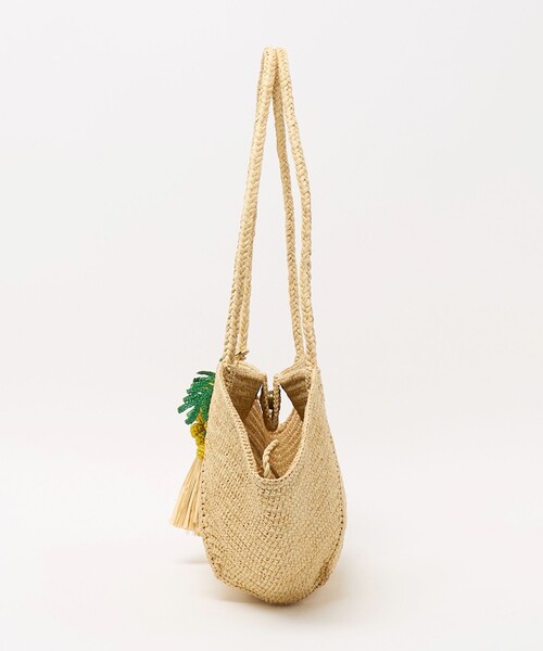 Steven Alan（スティーブンアラン）の「＜MAISON N.H PARIS＞CROISSANT/ショルダーバッグ（かごバッグ・レディース・ナチュラル・FREE）」の3枚目の写真